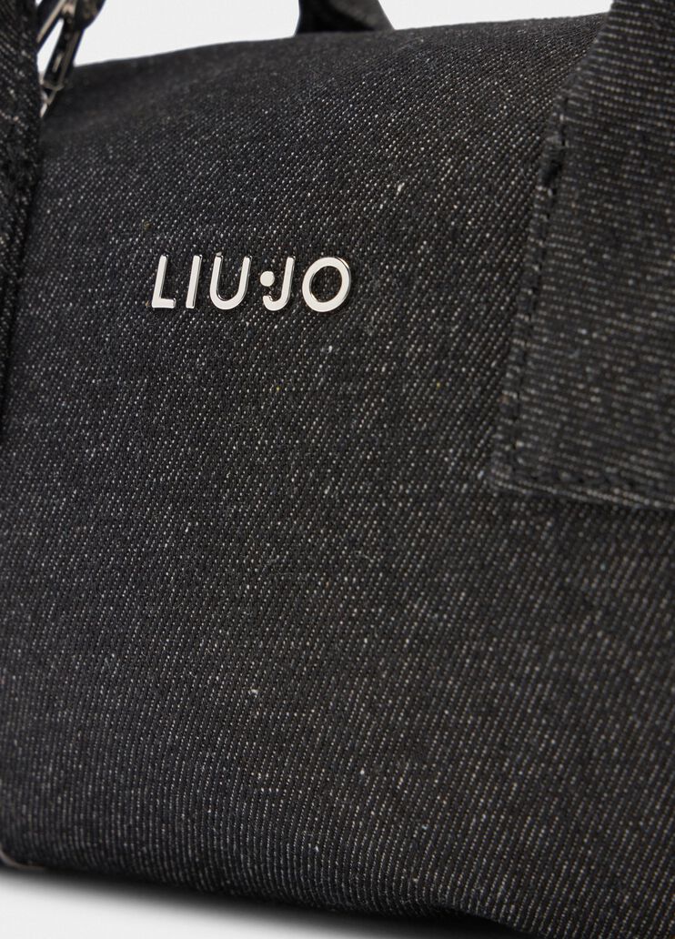 Sac petit format avec charm gris Liu Jo - large image number 4