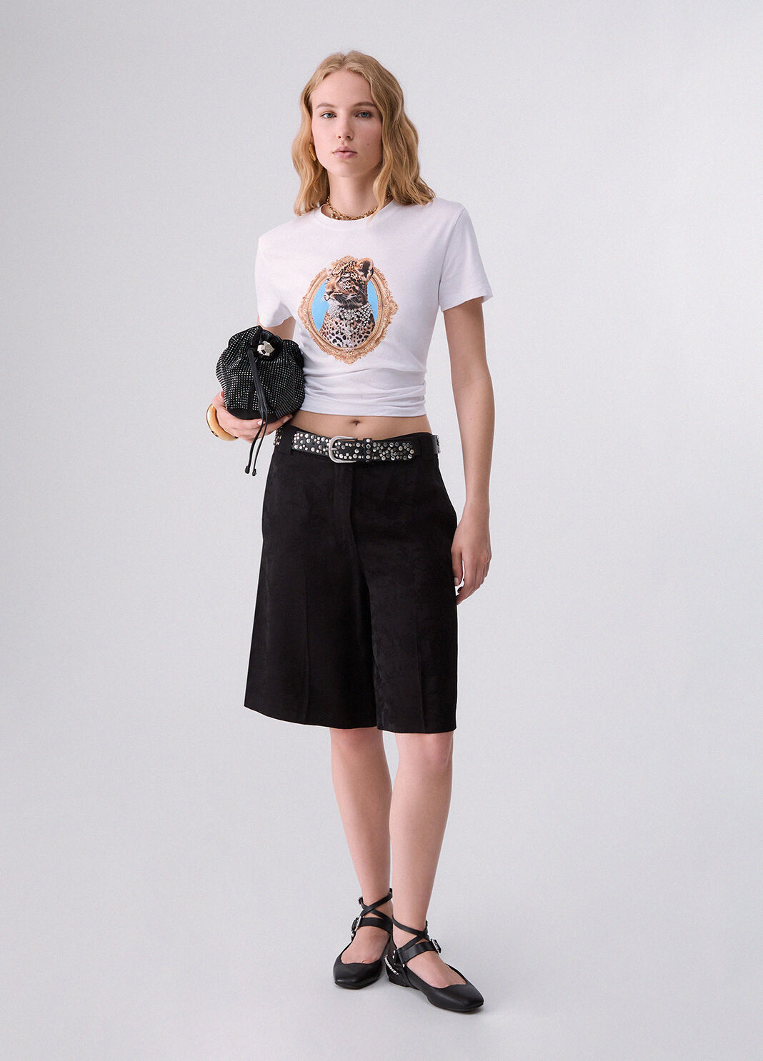Printed T-shirt leopard Liu Jo - large image number 5