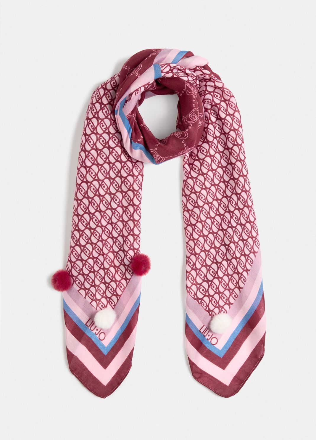 Liu Jo Better foulard raspberry Liu Jo - large image number 1