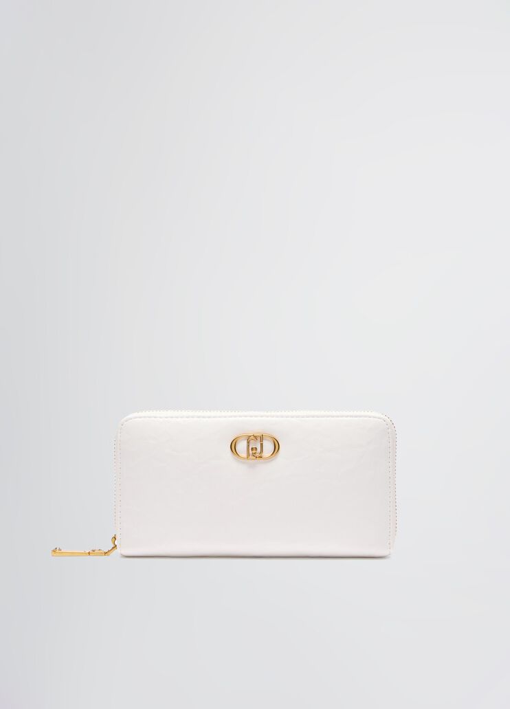Gro&szlig;e Geldb&ouml;rse LaPuffy Wei&szlig; Liu Jo - medium