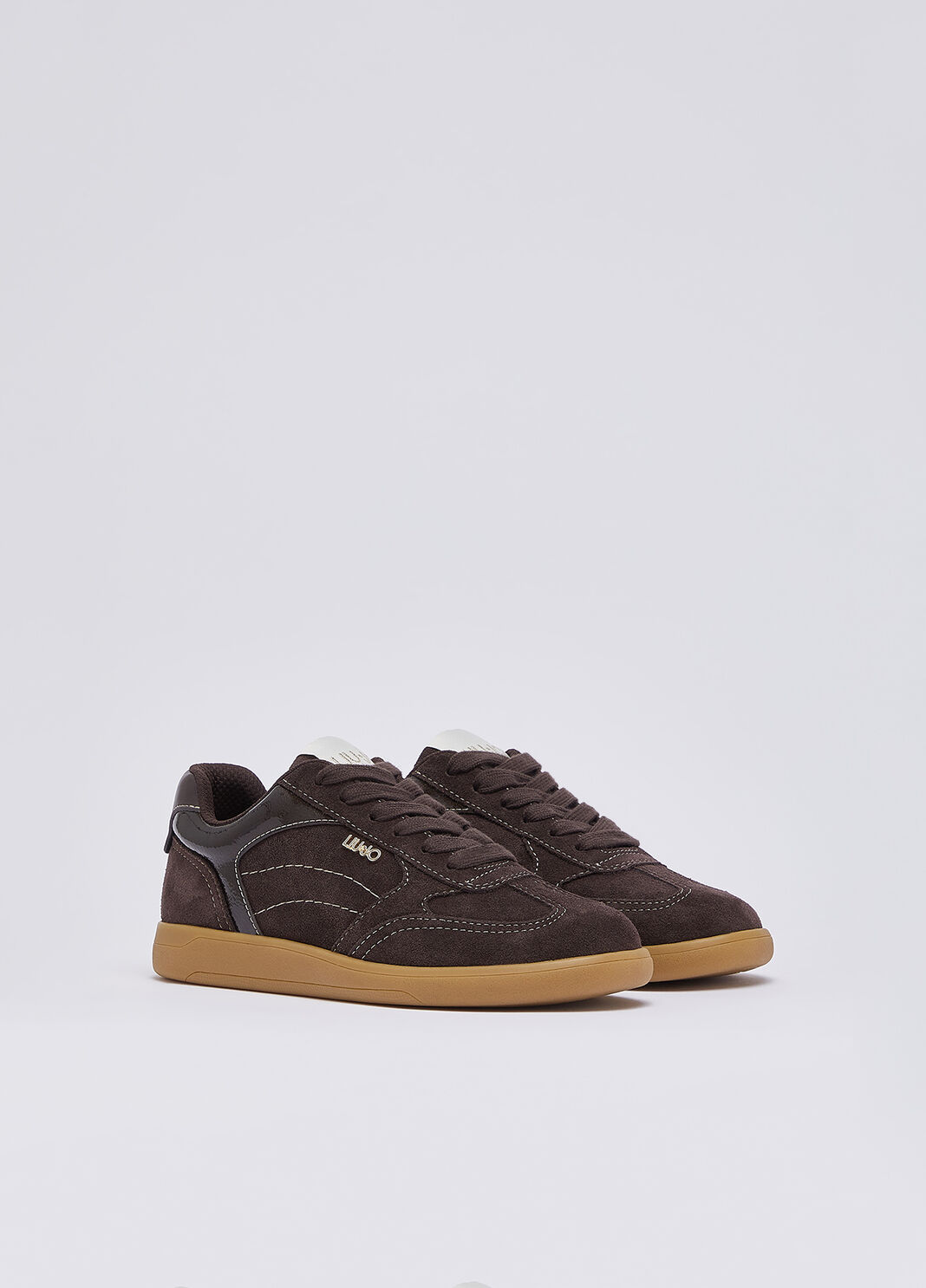 Sneakers in suede moka Liu Jo - large image number 2