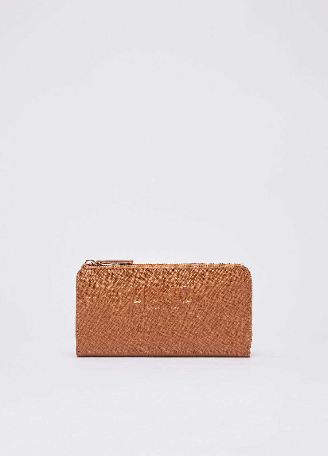 Большое портмоне на молнии коричневый Liu Jo - large image number 0