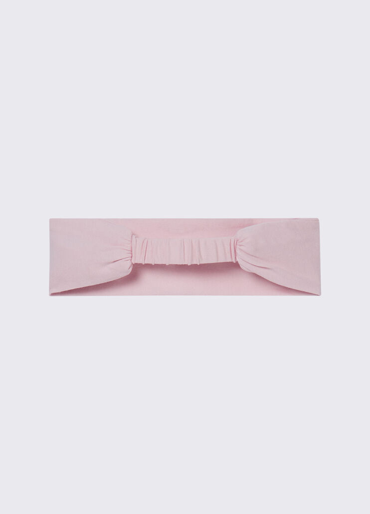 Headband with tulle flower pink Liu Jo - medium
