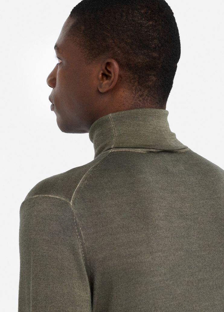 Wool polo-neck moss green Liu Jo - large image number 4 Wool polo-neck moss green Liu Jo - large image number 4