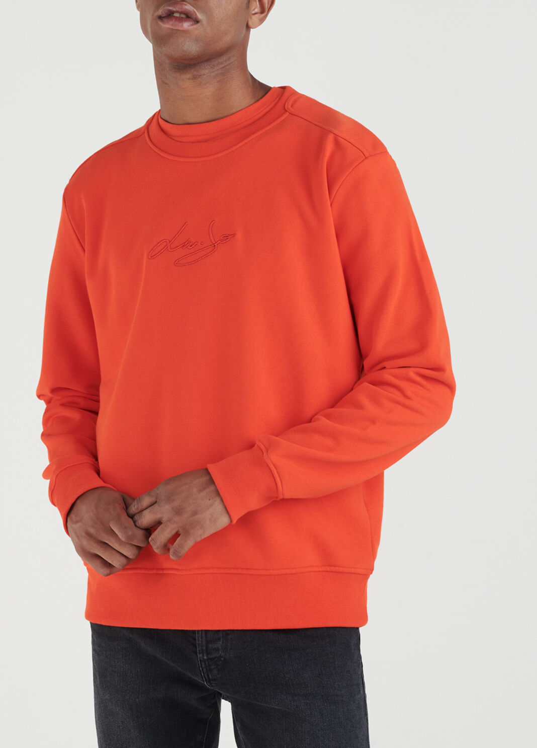 Sweatshirt with logo Orange Liu Jo - large image number 0