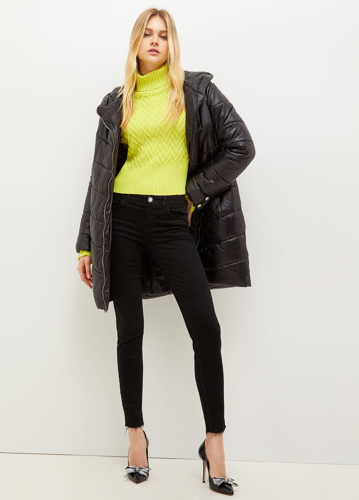 Jeans skinny ecosostenibile denim nero Liu Jo - look Jeans skinny ecosostenibile denim nero Liu Jo - look