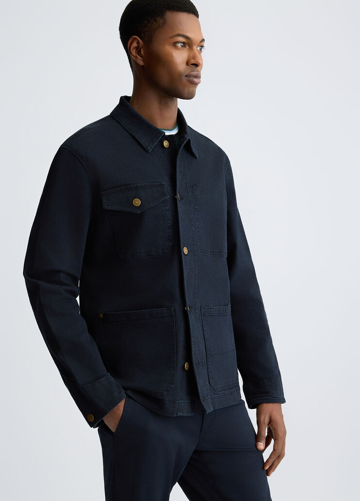 Blue denim field jacket dark blue Liu Jo - medium Blue denim field jacket dark blue Liu Jo - medium