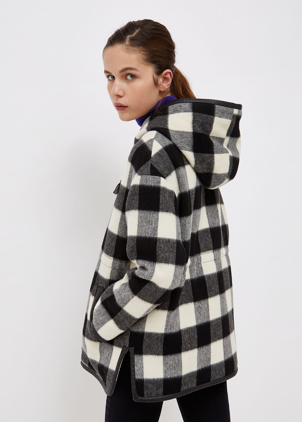 cappotto con cappuccio