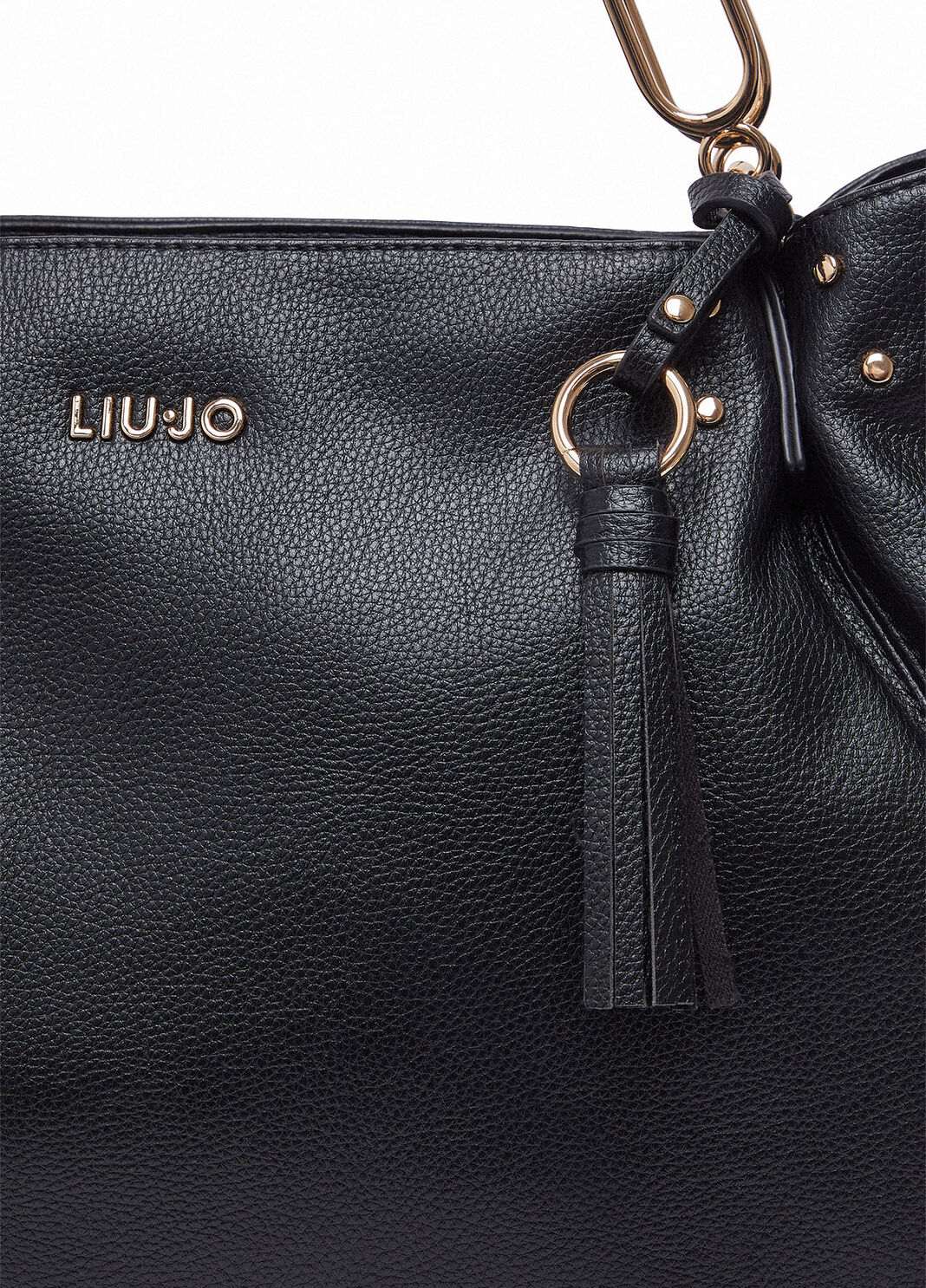 Mittelgro&szlig;e Schultertasche schwarz Liu Jo - large image number 4