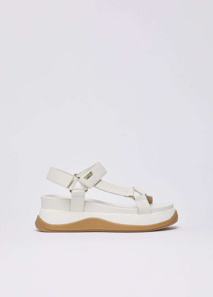 Sandales en vernis blanc Liu Jo - medium