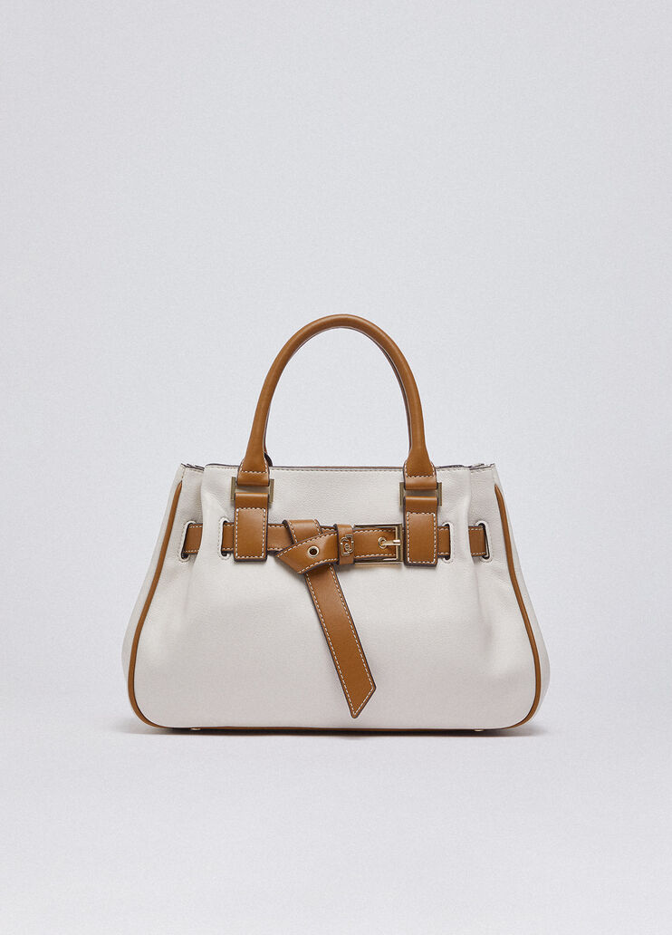 Kleine Tasche mit Schnalle Creme Liu Jo - medium
