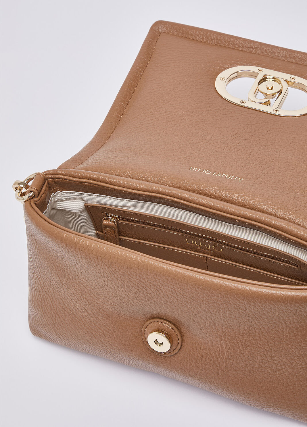 Medium LaPuffy bag beige Liu Jo - large image number 6