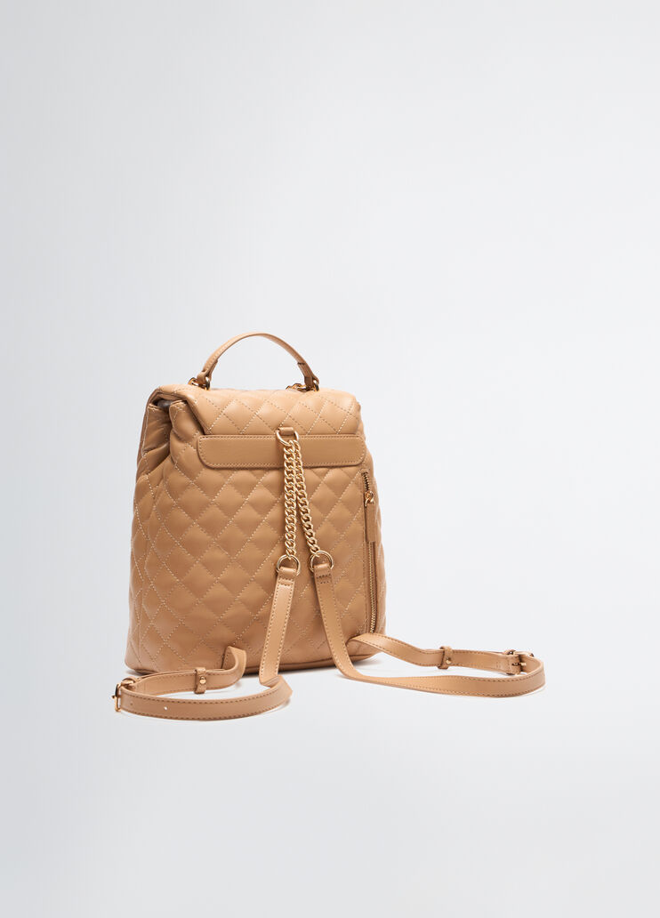 Quilted backpack camel Liu Jo - large image number 1 Quilted backpack camel Liu Jo - large image number 1