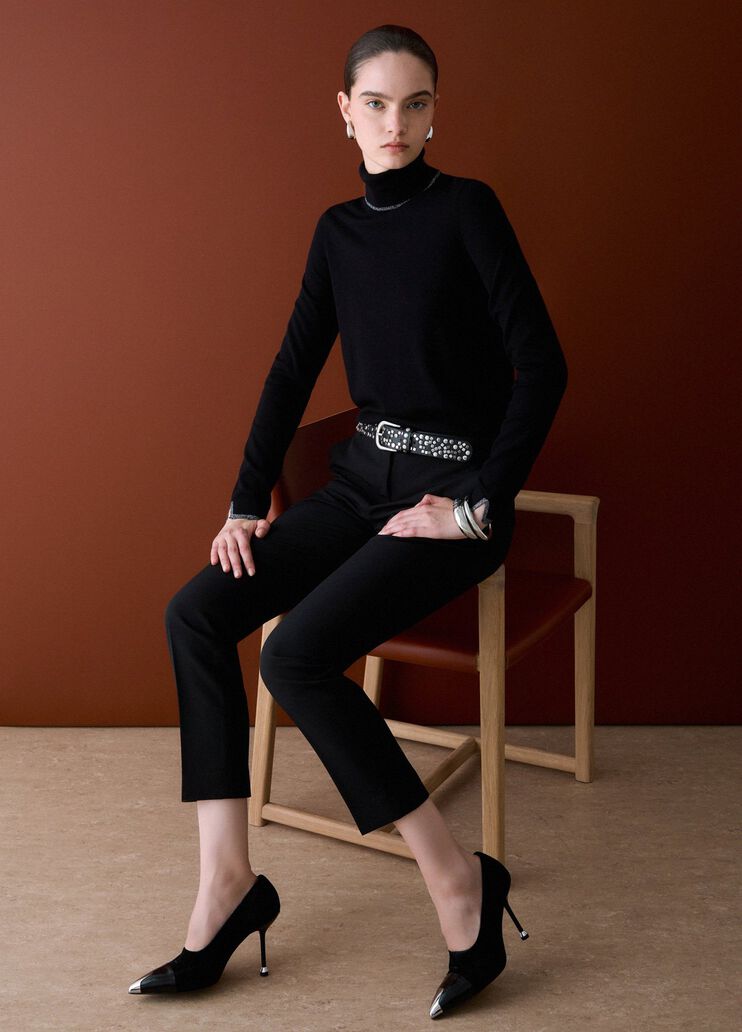 Cigarette trousers black Liu Jo - medium