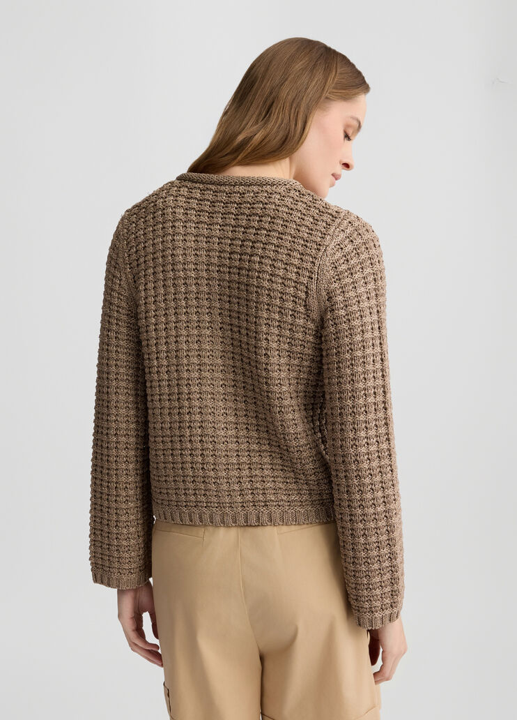 Bouclé jacket beige Liu Jo - large image number 1 Bouclé jacket beige Liu Jo - large image number 1