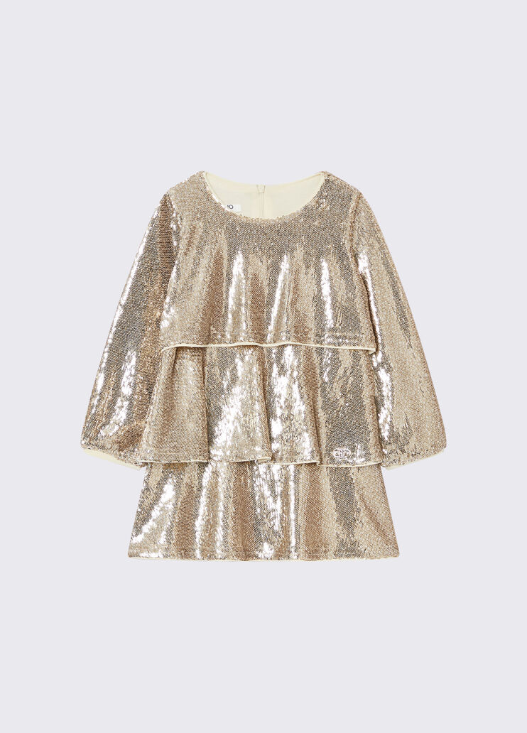 Sequin Dress gold Liu Jo - medium