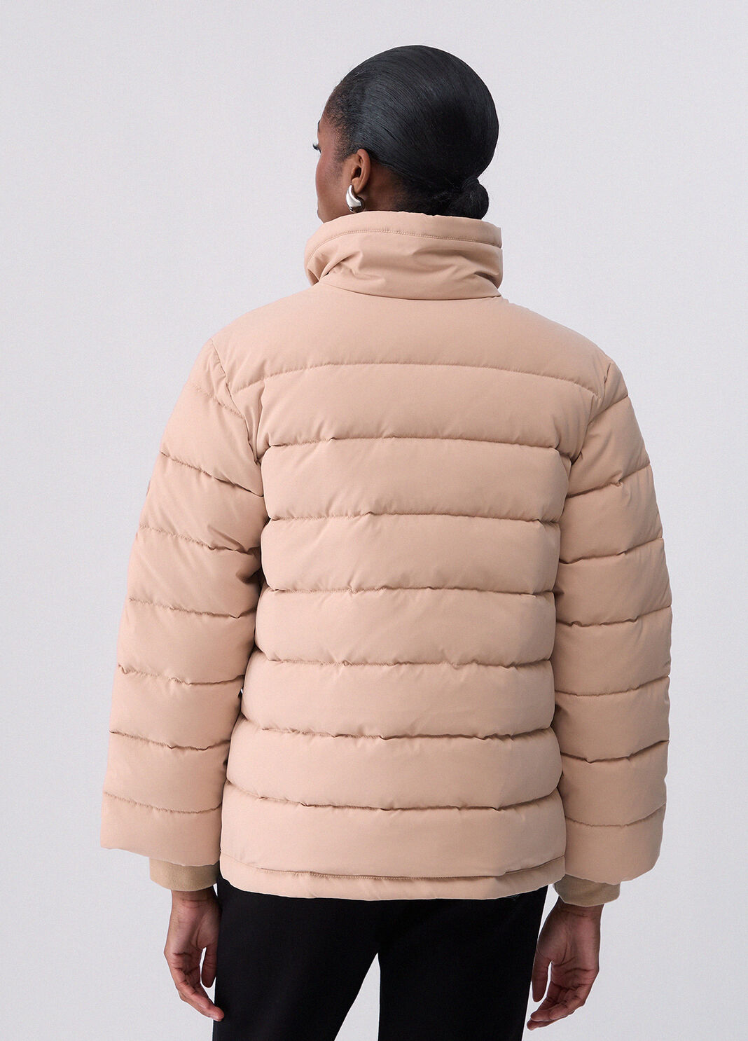 Jacket with jewel strap beige Liu Jo - large image number 1