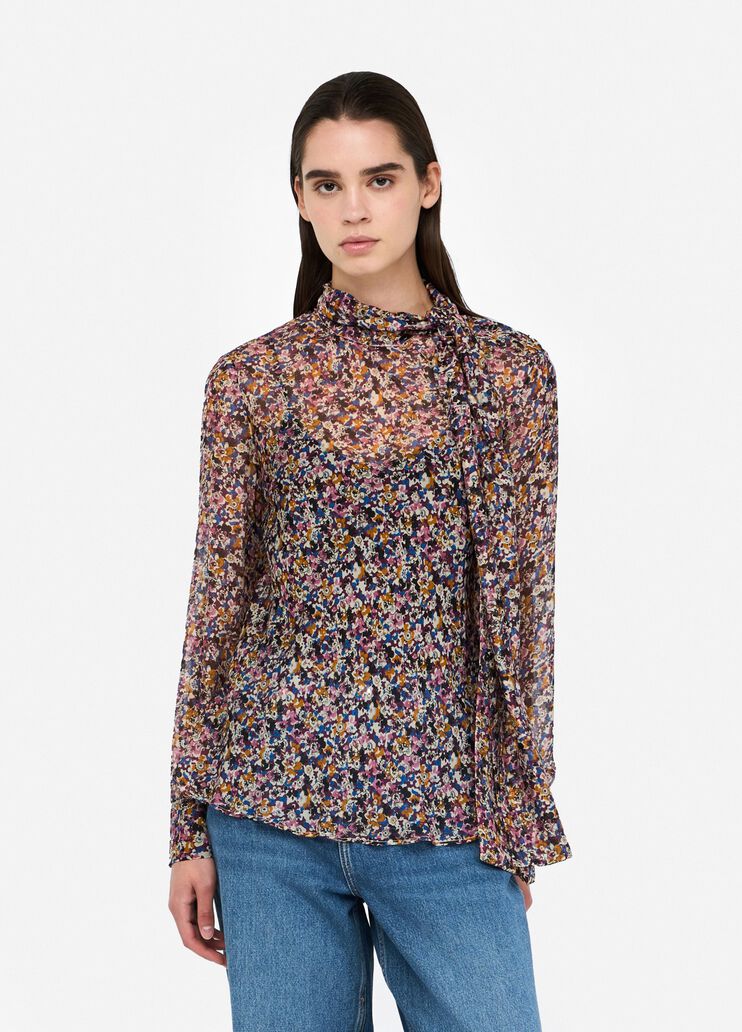 Silk chiffon top floral Liu Jo - large image number 0 Silk chiffon top floral Liu Jo - large image number 0