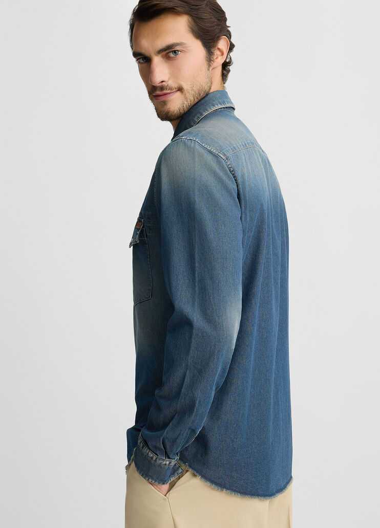 Denim shirt dark denim Liu Jo - large image number 3 Denim shirt dark denim Liu Jo - large image number 3