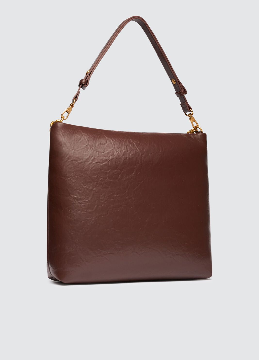 Medium LaPuffy hobo bag dark brown Liu Jo - large image number 1