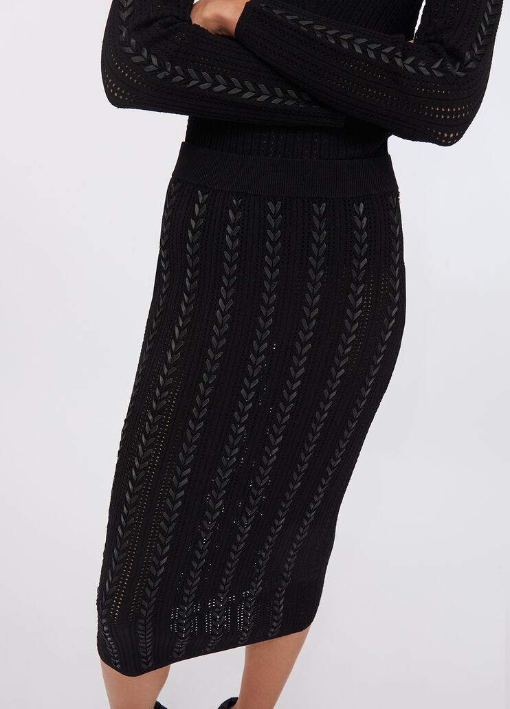 Knit skirt black Liu Jo - large image number 3