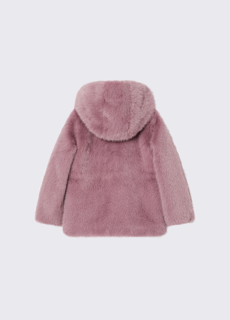 Teddy Coat with Hood orchid Liu Jo - medium