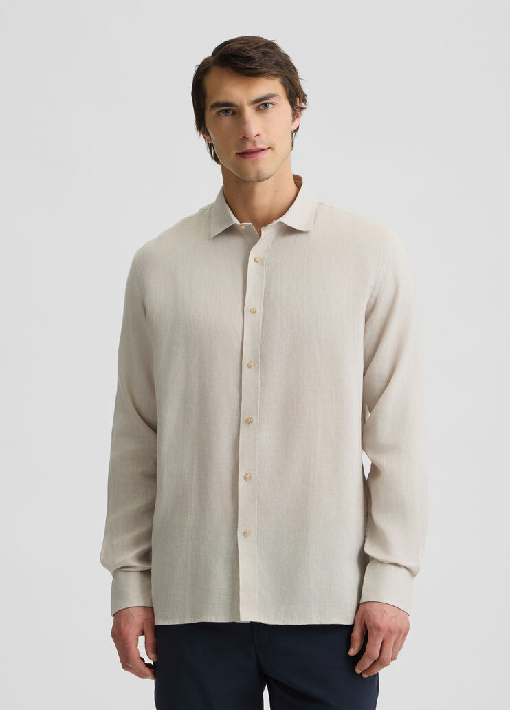 100% linen shirt light grey Liu Jo - medium 100% linen shirt light grey Liu Jo - medium