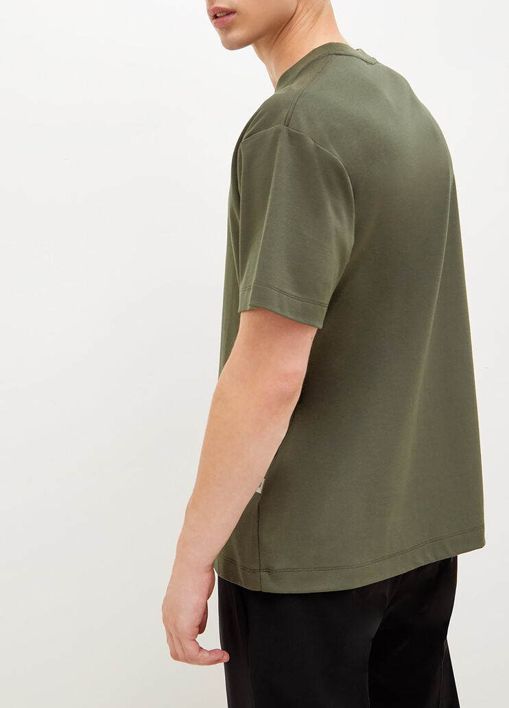 Camiseta con logotipo verde militar Liu Jo - large image number 1 Camiseta con logotipo verde militar Liu Jo - large image number 1