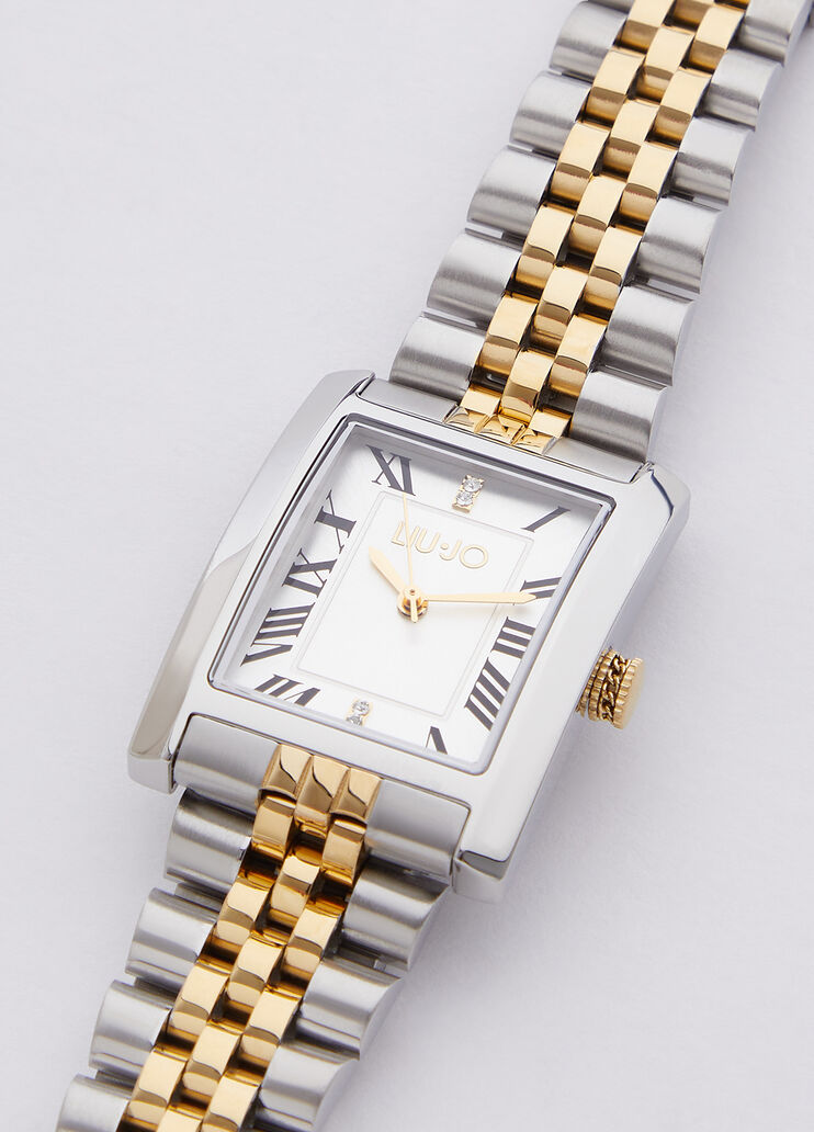 Steel watch silver/gold Liu Jo - medium