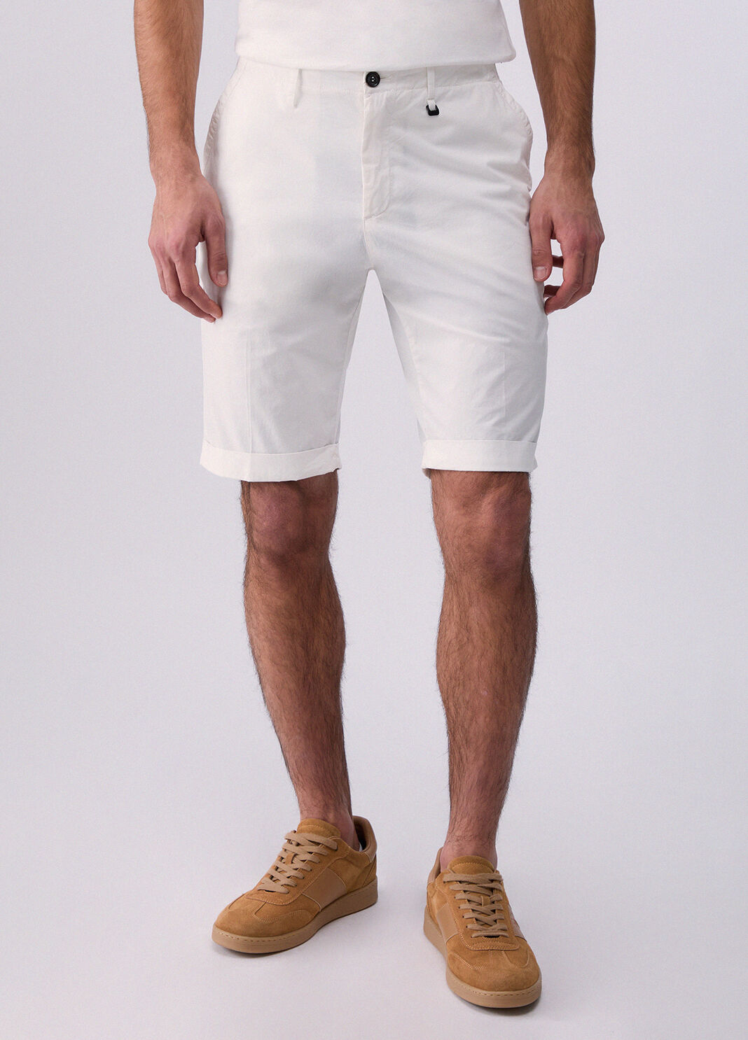 Slim fit Bermuda shorts white Liu Jo - large image number 0