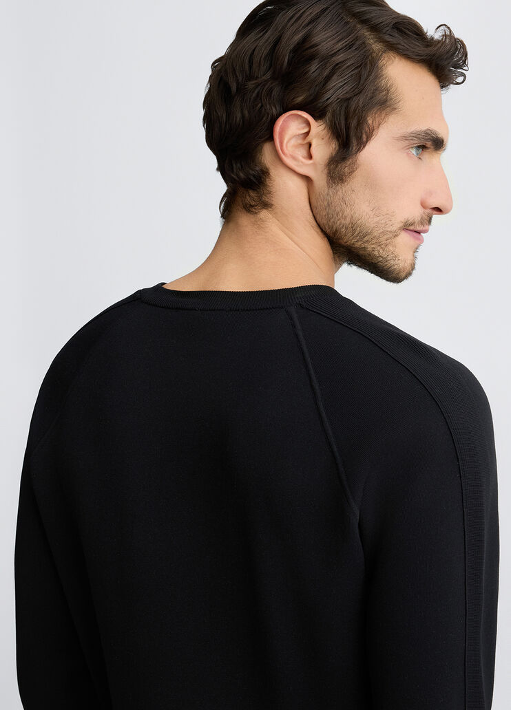 Black round-neck jumper black Liu Jo - large image number 4 Black round-neck jumper black Liu Jo - large image number 4