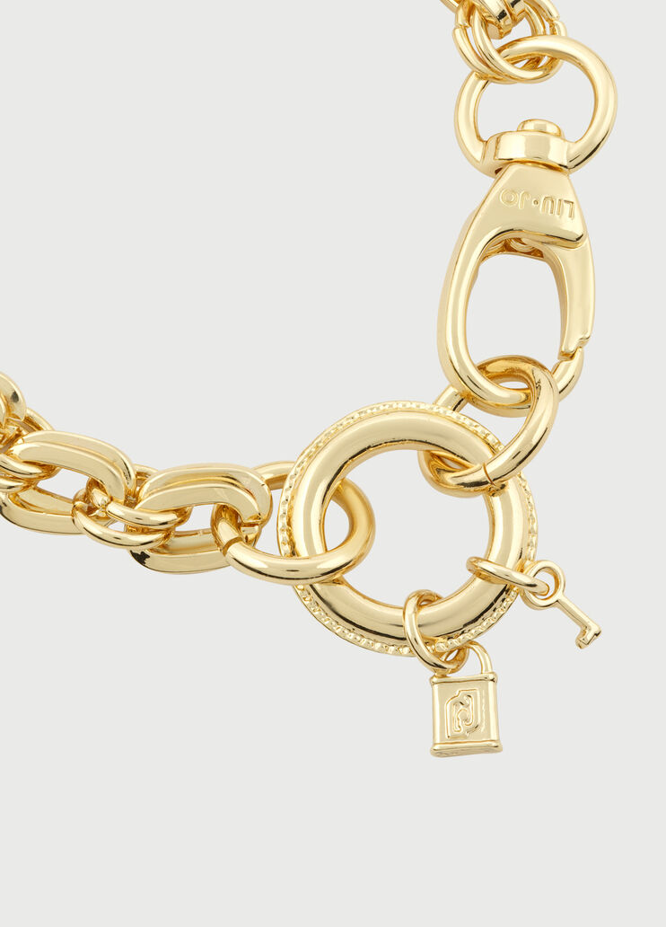 Armband mit Schloss-Charm Goldfarben Liu Jo - large image number 1