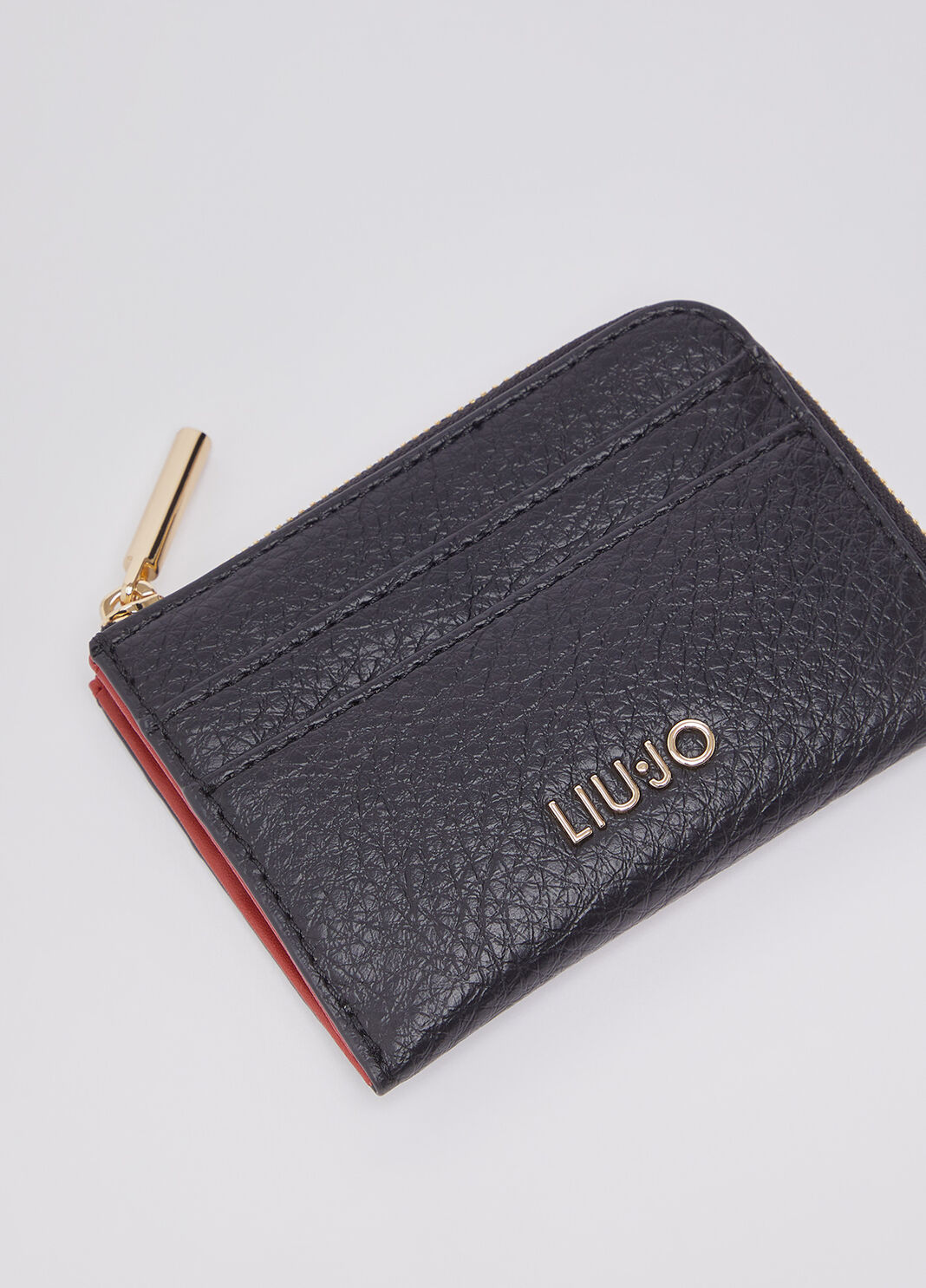 Card holder with zip black Liu Jo - large image number 2