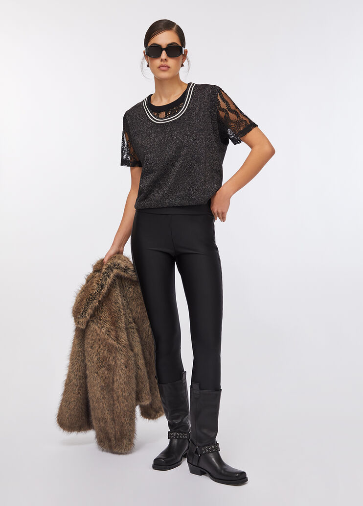 Liu Jo Better top black Liu Jo - large image number 5