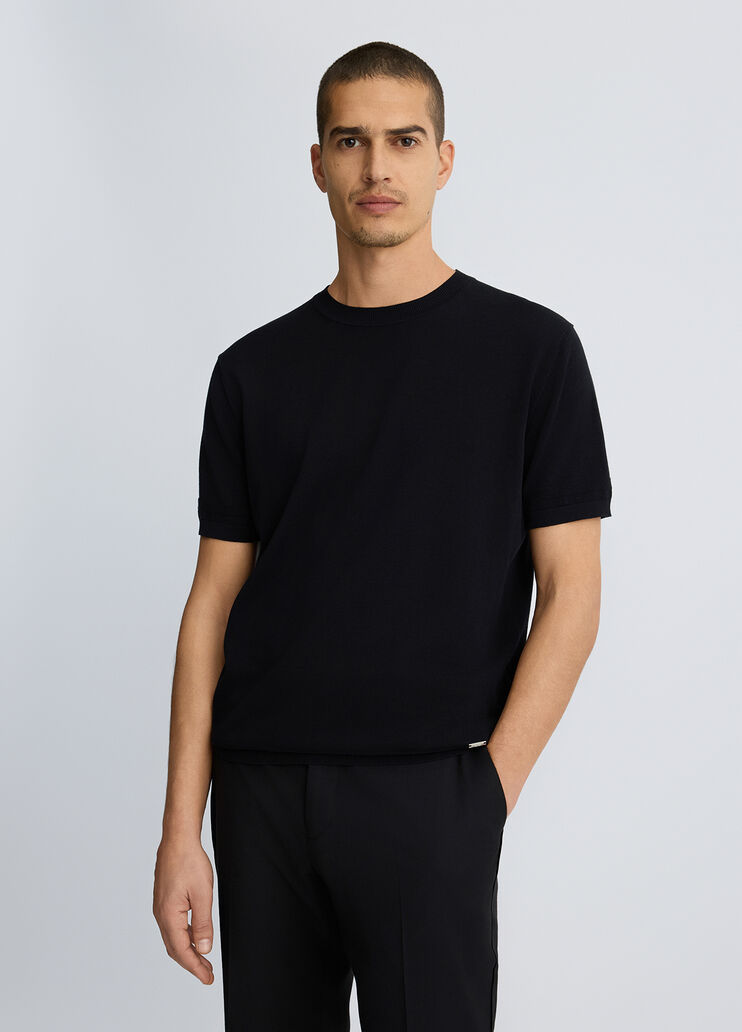 Men's black T-shirt black Liu Jo - medium Men's black T-shirt black Liu Jo - medium