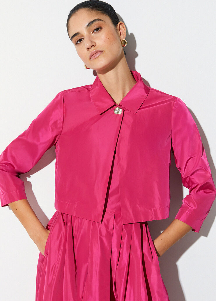 Elegante Jacke aus Taft Rosa Liu Jo - medium