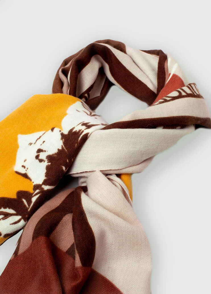 Estola con estampado champagne Liu Jo - large image number 2