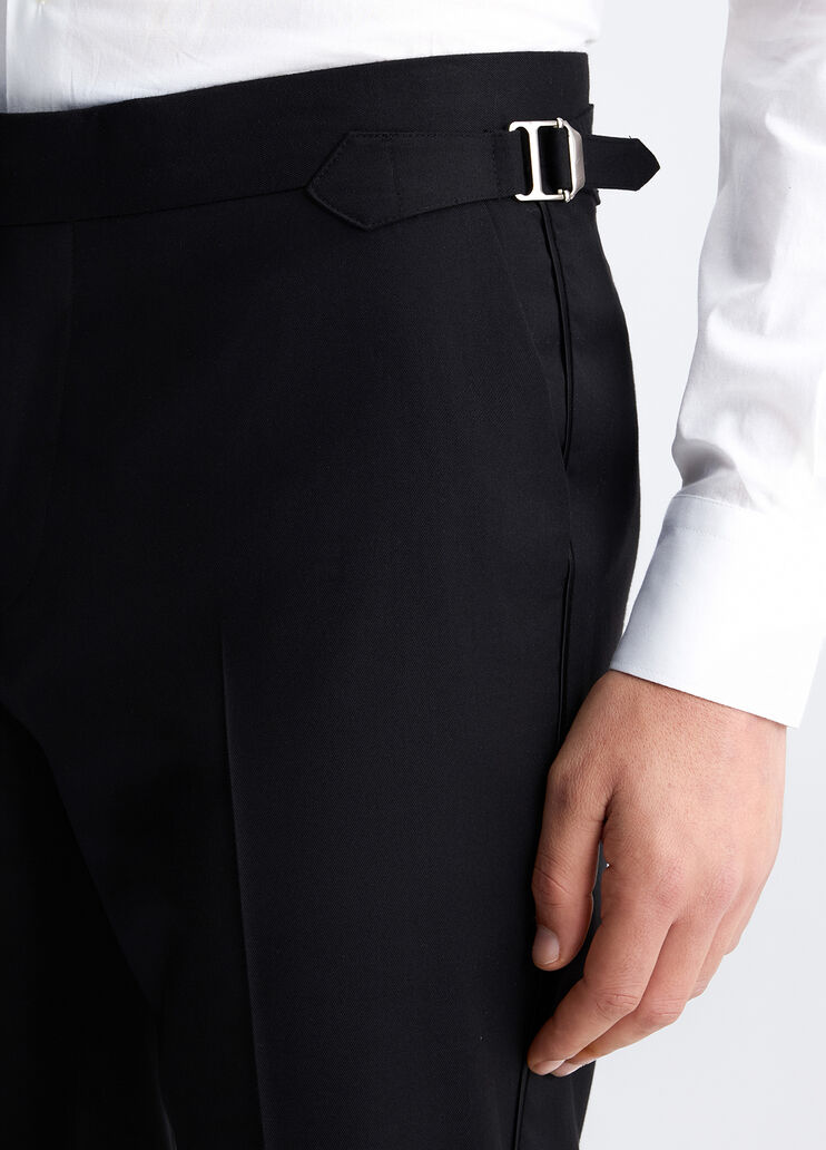 Men's tuxedo trousers black Liu Jo - large image number 4 Men's tuxedo trousers black Liu Jo - large image number 4