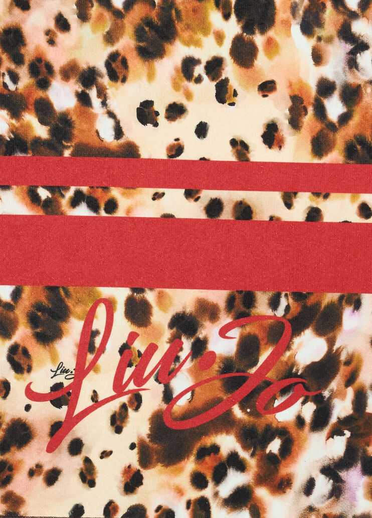 Animal-print beach towel animal print Liu Jo - large image number 4 Animal-print beach towel animal print Liu Jo - large image number 4