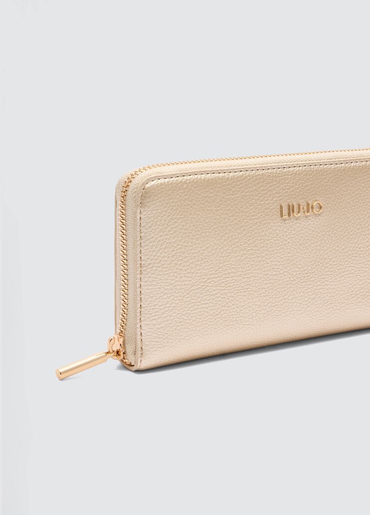Large zip-around purse gold-colour Liu Jo - medium Large zip-around purse gold-colour Liu Jo - medium