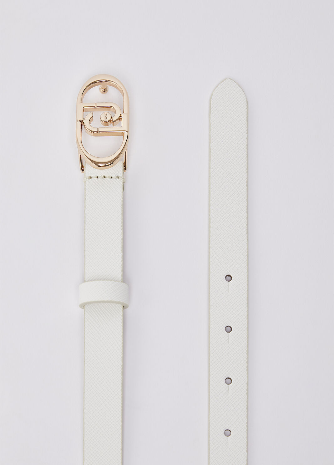 Ceinture fine Liu Jo Better cr&egrave;me Liu Jo - large image number 4