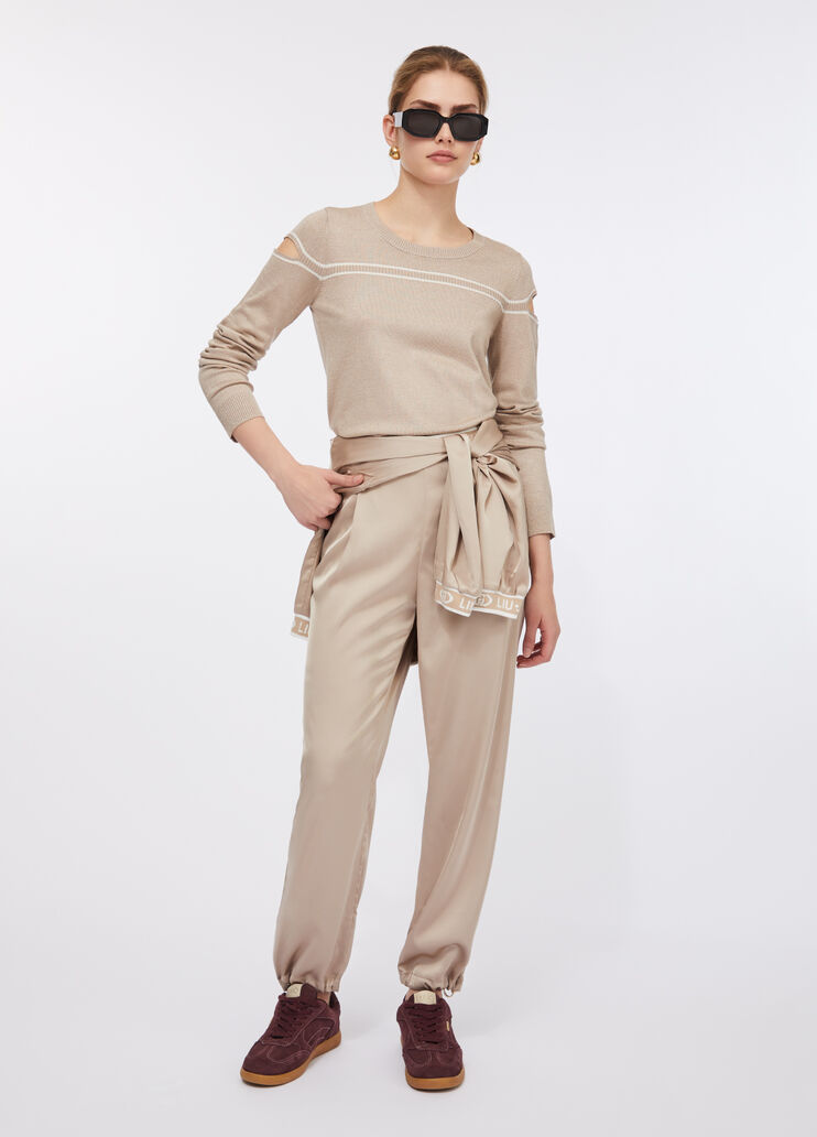 Liu Jo Better top champagne Liu Jo - large image number 5