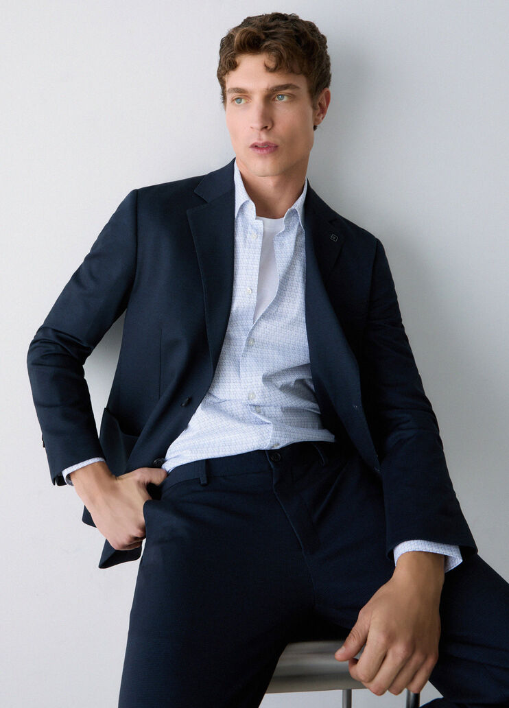 Blazer avec Poches bleu fonc&eacute; Liu Jo - medium