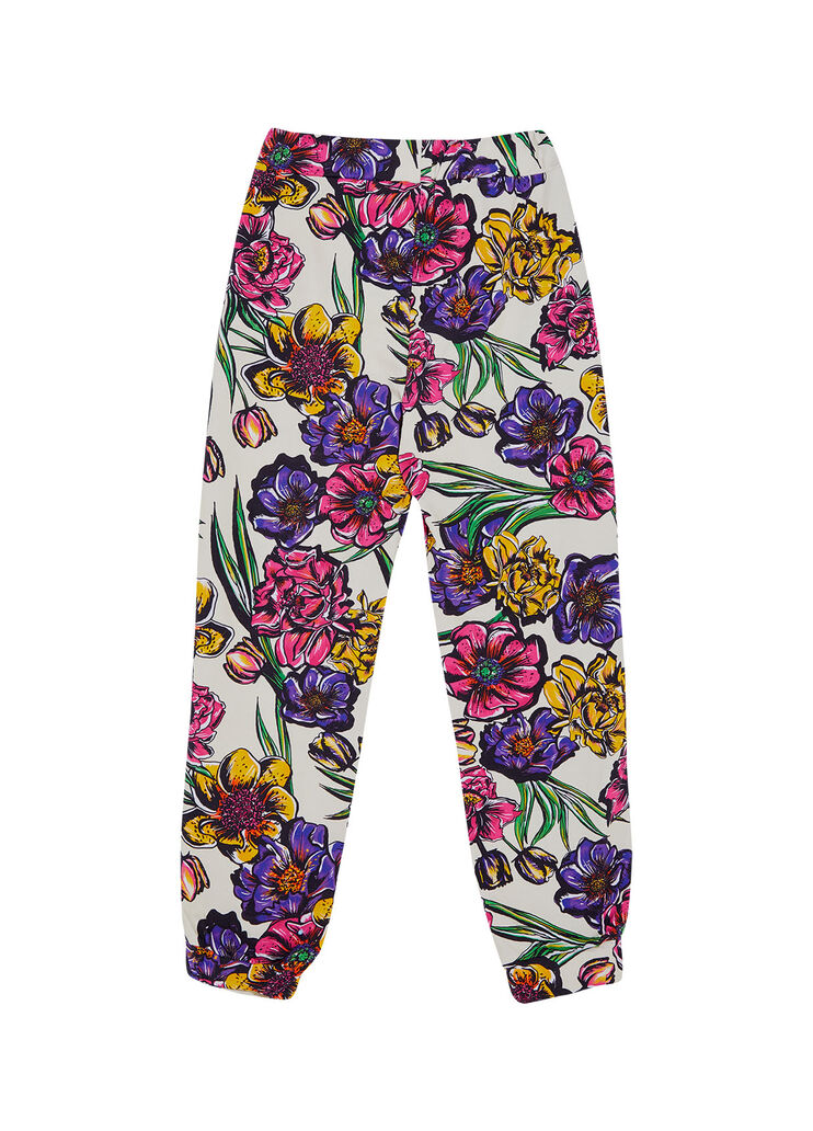 Fleece trousers floral Liu Jo - large image number 1