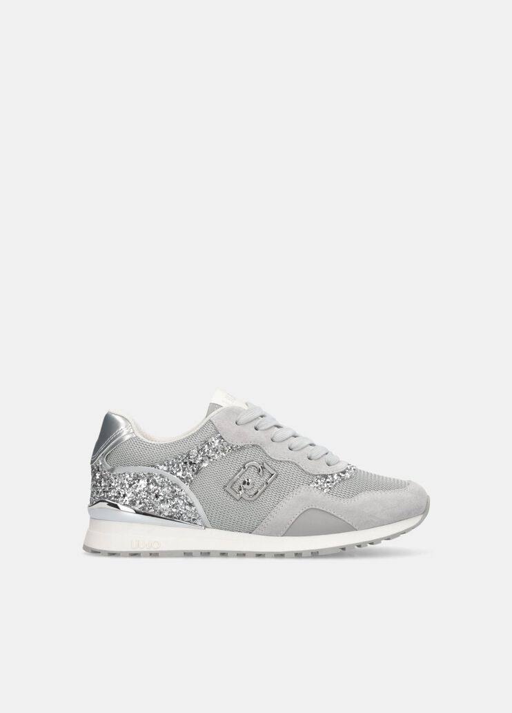 Glitter and mesh sneakers rope Liu Jo - medium