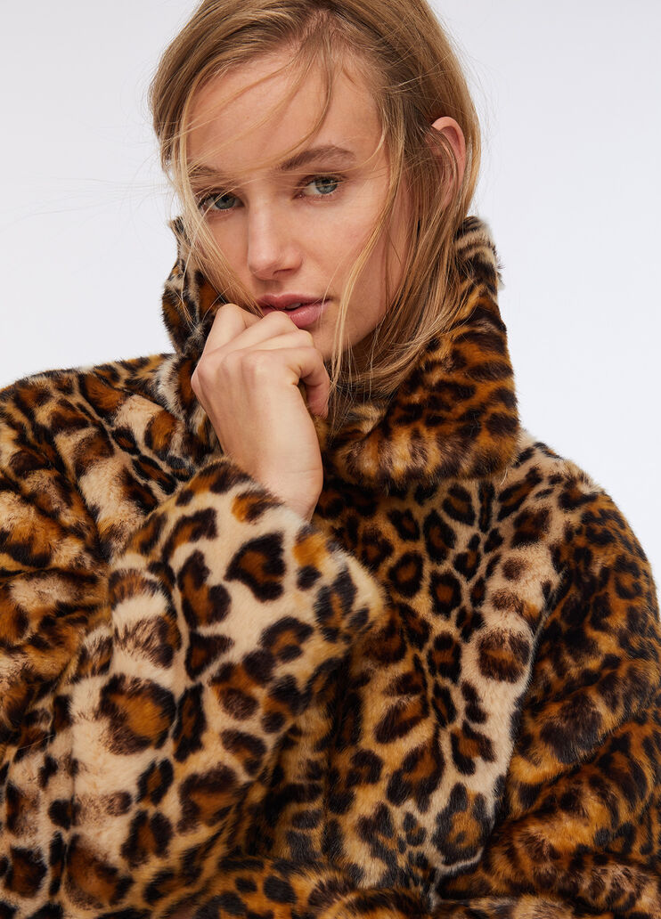 Animal-print coat leopard print Liu Jo - large image number 2 Animal-print coat leopard print Liu Jo - large image number 2