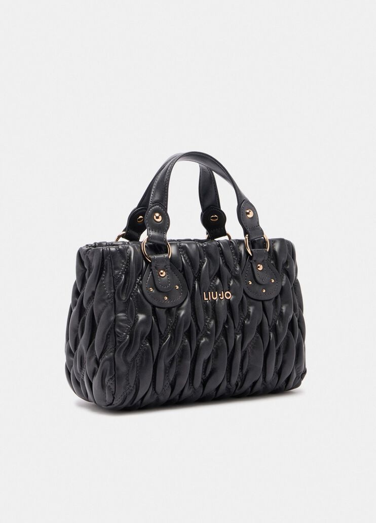 Borsa piccola matelassé  nero Liu Jo - medium