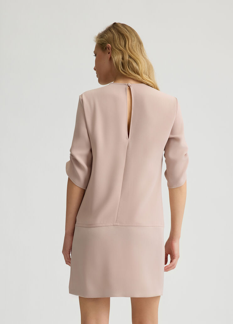 Envers satin dress pink Liu Jo - large image number 1 Envers satin dress pink Liu Jo - large image number 1