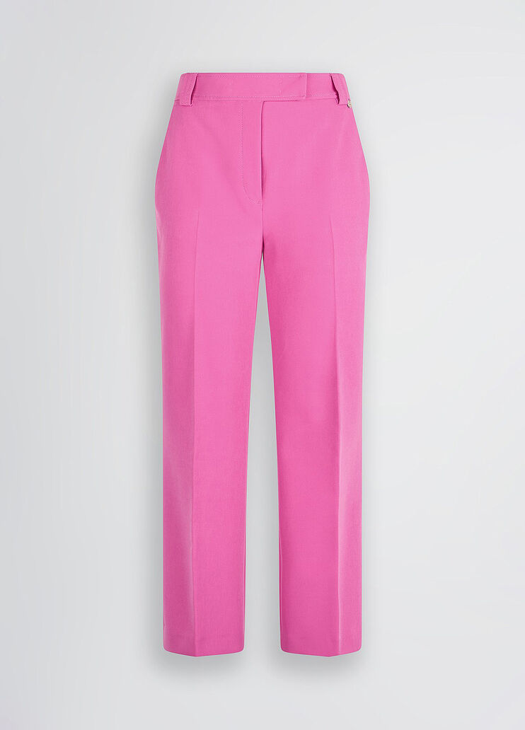 Cropped pink trousers pink Liu Jo - large image number 6 Cropped pink trousers pink Liu Jo - large image number 6