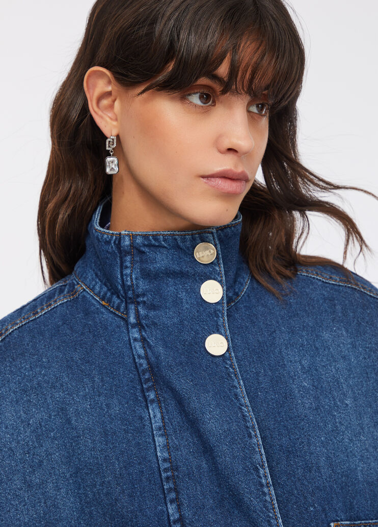 Denim jacket blue denim Liu Jo - large image number 4